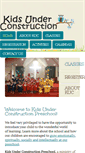 Mobile Screenshot of kucpreschool.org